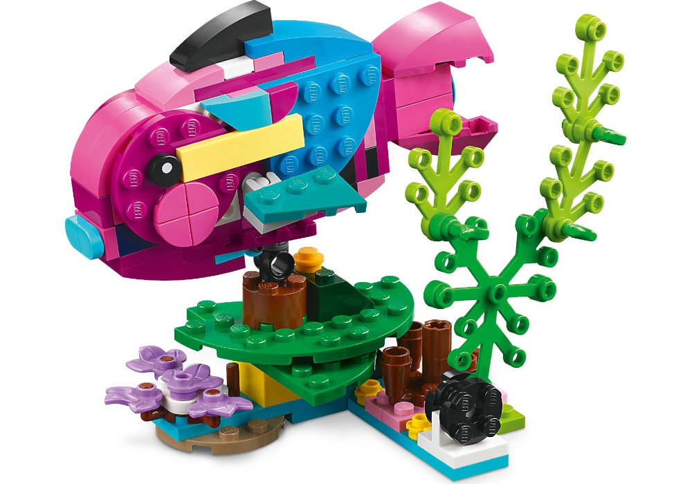 LEGO 31144 Creator Egzotyczna różowa papuga zabawa edukacja rozwój wyposażenie kreatywność