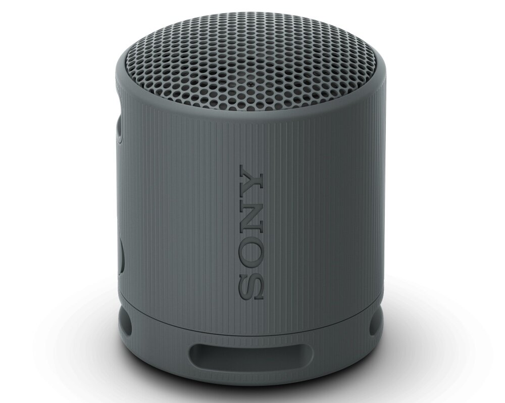 Głośnik mobilny <span>SONY SRS-XB100</span> rozmiar budowa komunikacja szumy dźwięk bateria działanie konstrukcja odporność