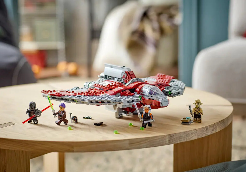 LEGO 75362 Star Wars Prom kosmiczny Jedi T-6 Ahsoki Tano zabawa edukacja rozwój wyposażenie kreatywność