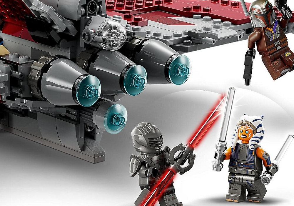LEGO 75362 Star Wars Prom kosmiczny Jedi T-6 Ahsoki Tano zabawa edukacja rozwój wyposażenie kreatywność