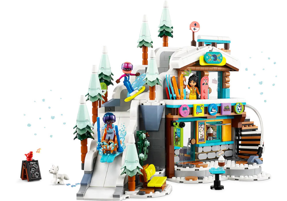 LEGO 41756 Friends Stok narciarski i kawiarnia zabawa edukacja rozwój wyposażenie kreatywność