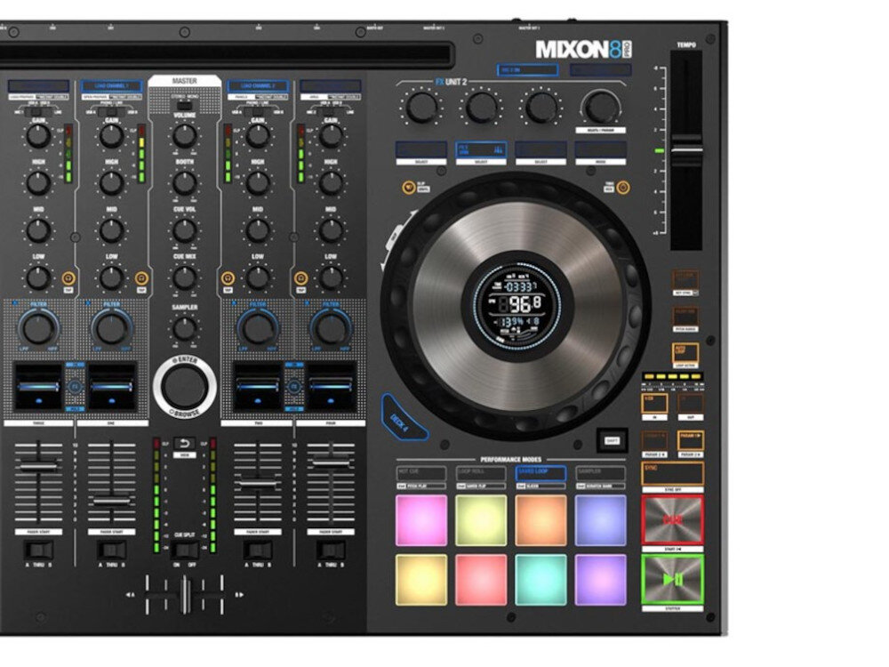 Kontroler DJ RELOOP Mixon 8 Pro tryb Slip