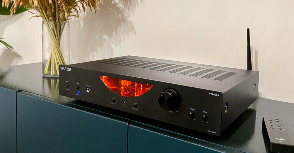 Підсилювач TAGA HARMONY HTA-600B - роз'єми
