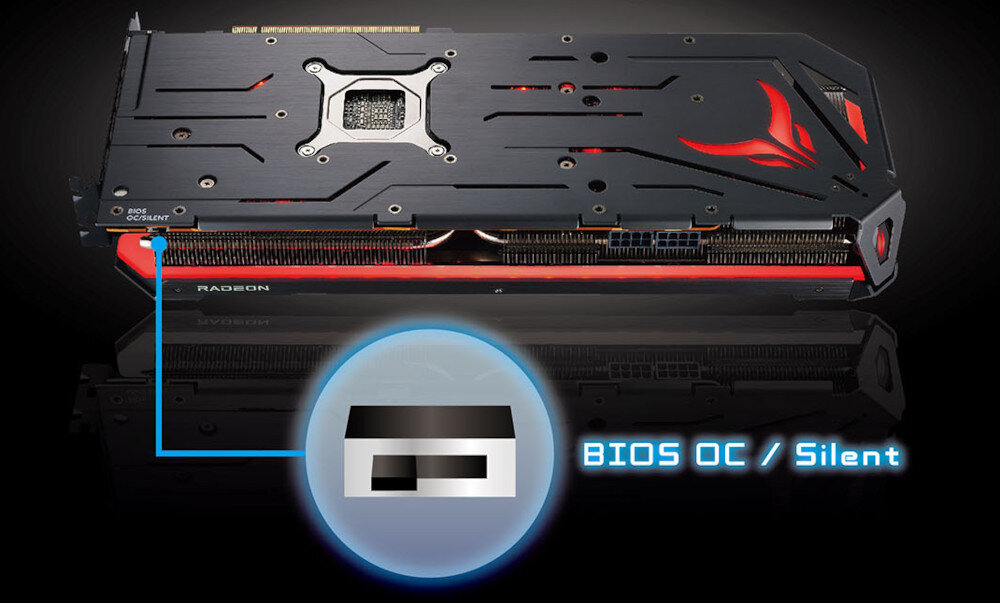 Karta graficzna POWERCOLOR Radeon RX 7800 XT Red Devil 16GB Dual Bios tryby dostosowanie
