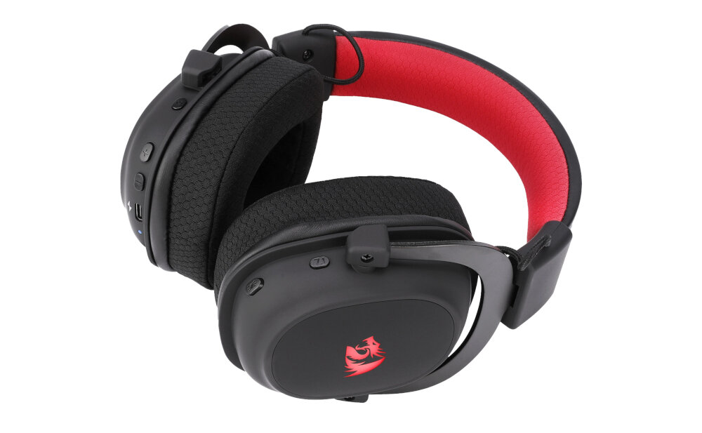 Słuchawki REDRAGON Zeus H510 Pro RGB design komfort lekkość dźwięk jakość wrażenia słuchowe ergonomia lekkość sport aktywność podróże czas pracy działanie akumulator