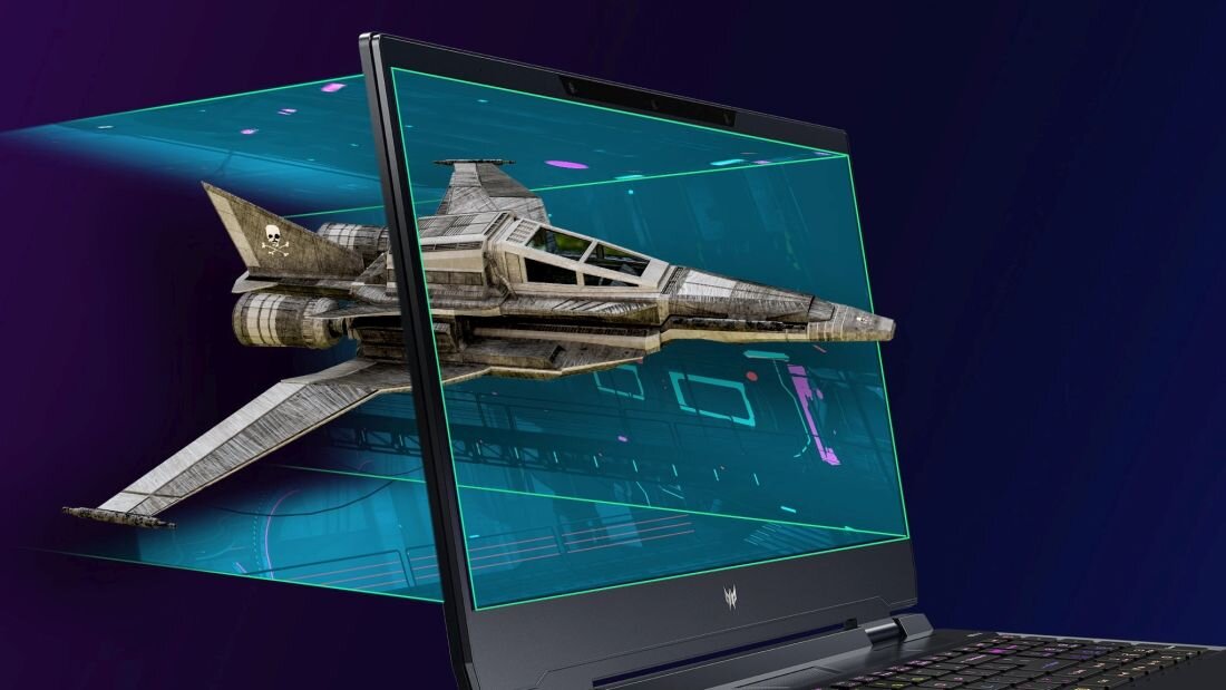 Laptop ACER Predator Helios 3D PH3D15-71 - Technologia 3D 