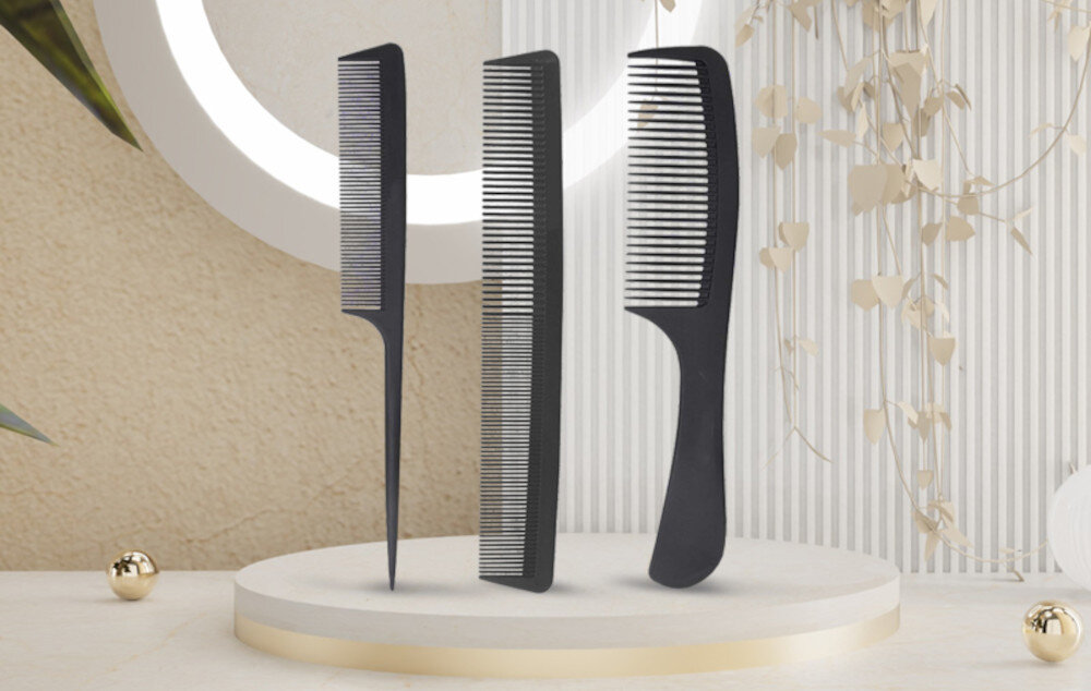 Zestaw grzebieni BEAUTIFLY (3 sztuki) rodzaje długość fryzury stylizacja tworzenie precyzja komfort użytkowanie