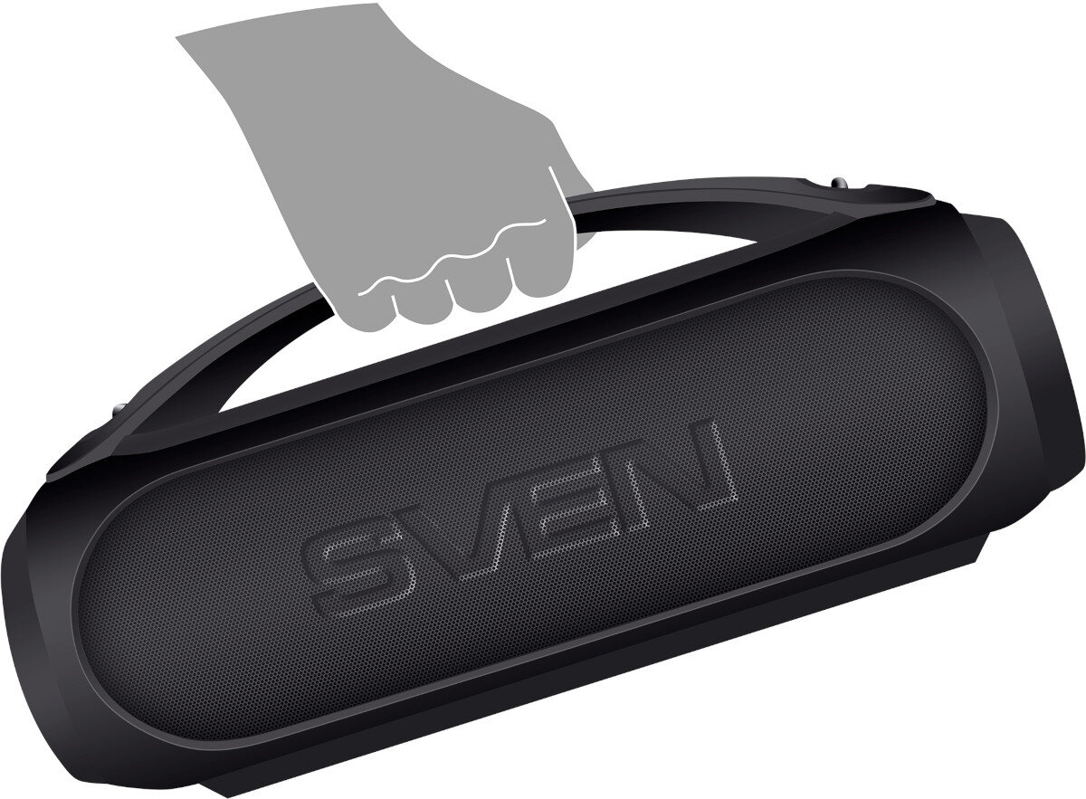 Głośnik mobilny SVEN PS-380 Czarny wielkość przenoszenie waga