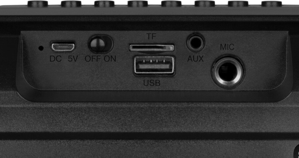 Głośnik mobilny SVEN PS-415 Czarny podłączenie Bluetooth źródła