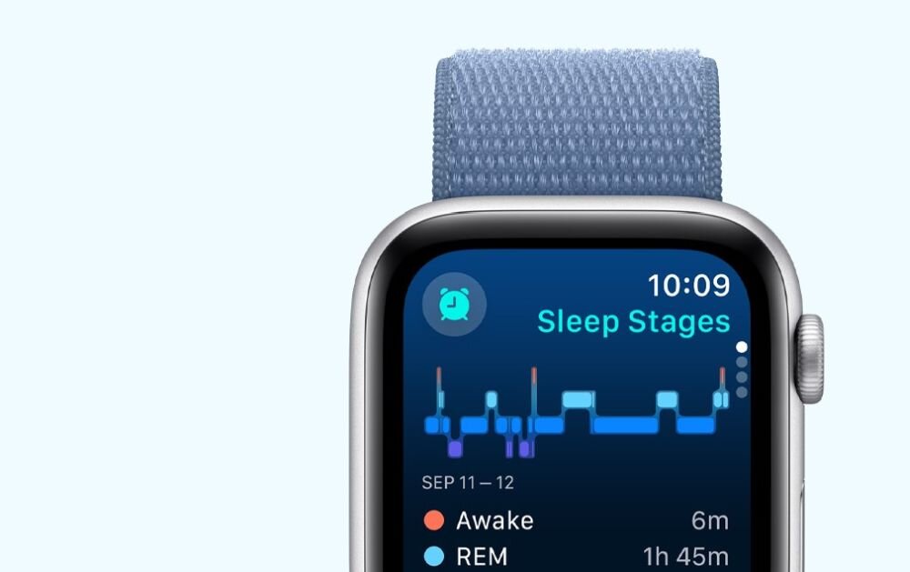 Smartwatch Apple Watch SE ekran bateria czujniki zdrowie sport pasek ładowanie pojemność rozdzielczość łączność sterowanie krew puls rozmowy smartfon aplikacja
