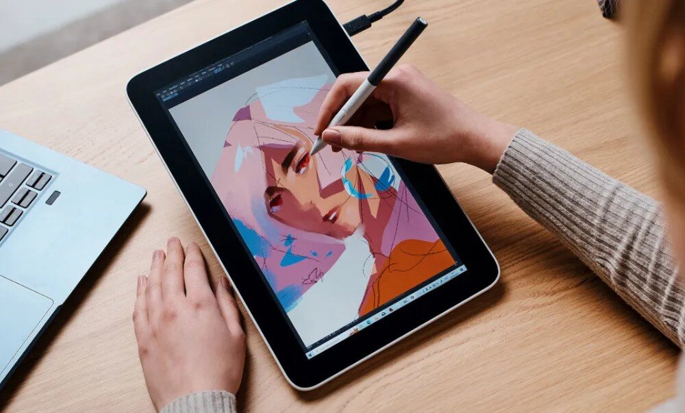 Tablet graficzny WACOM One 13 Touch Pen Display kolory rozdzielczość obraz jakość
