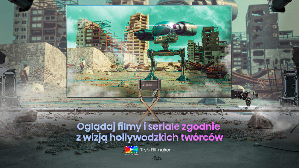 Telewizor HISENSE U7KQ - filmmaker mode