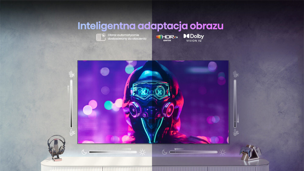 Telewizor HISENSE U7KQ - ambient