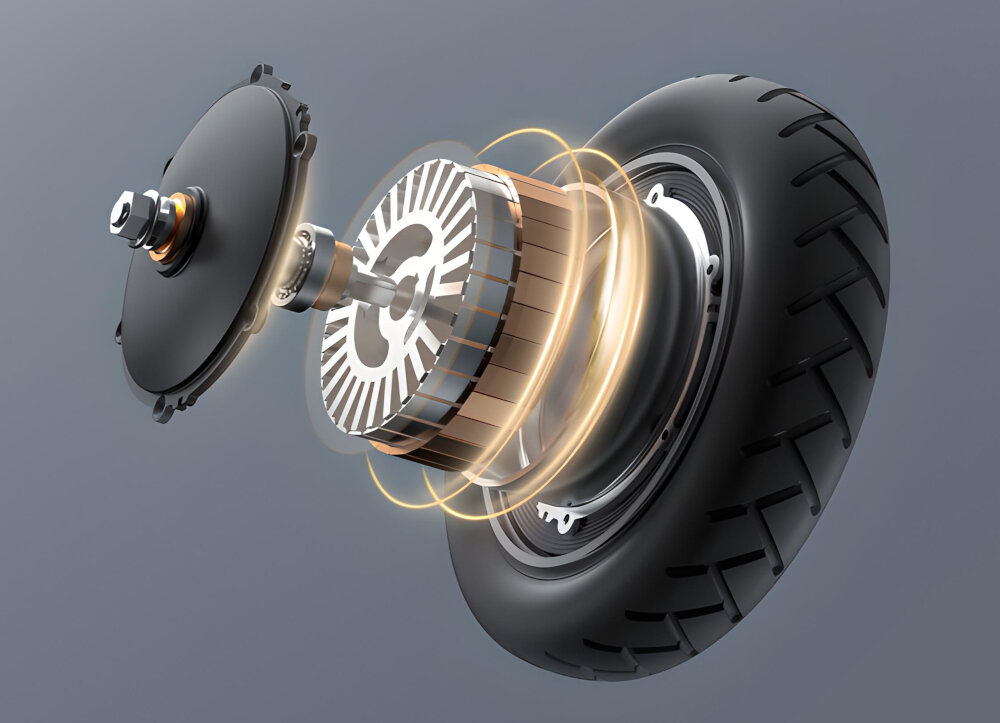 Hulajnoga elektryczna XIAOMI Scooter 4 Lite NE Czarny silnik bezszczotkowy moc 300 W predkosc do 20 km/h wzniesienia o maksymalnym nachyleniu powierzchni do 14%