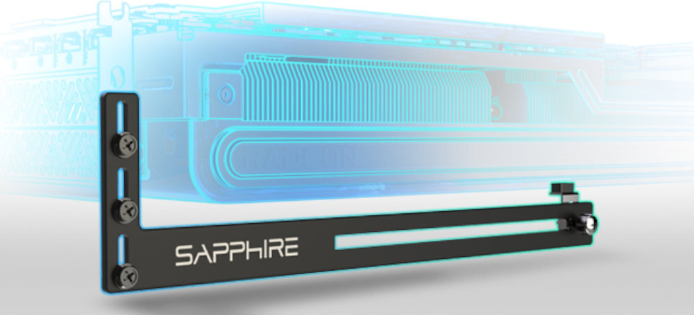 Karta graficzna SAPPHIRE Radeon RX 7700 XT Nitro+ 12GB - Wzmacniana metalowa rama 