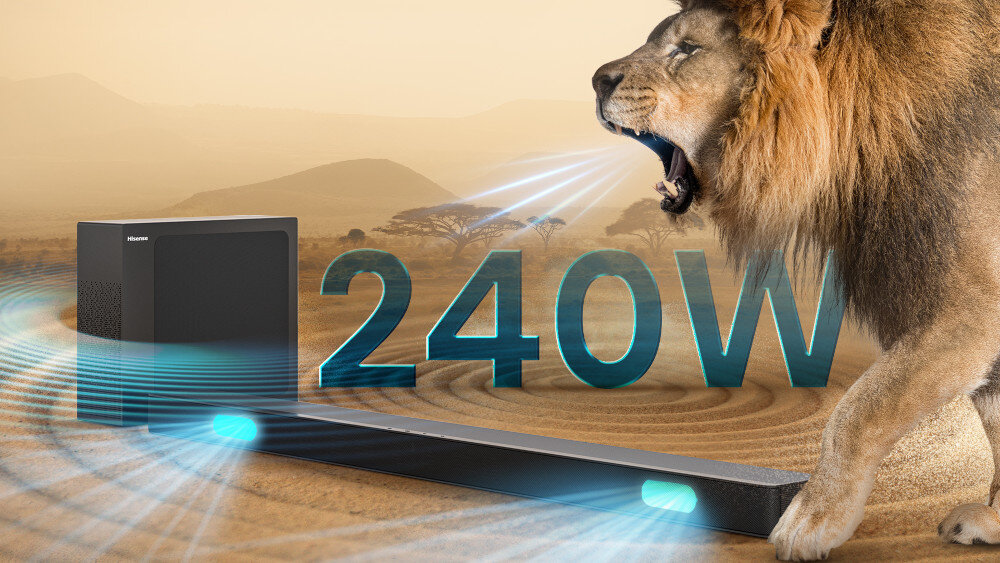 Soundbar HISENSE HS2100 - moc