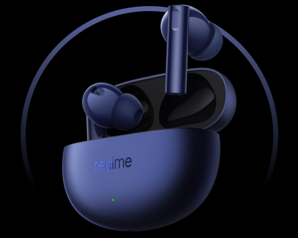 Słuchawki dokanałowe REALME Buds Air 5 design komfort lekkość dźwięk jakość wrażenia słuchowe ergonomia lekkość sport aktywność podróże czas pracy działanie akumulator