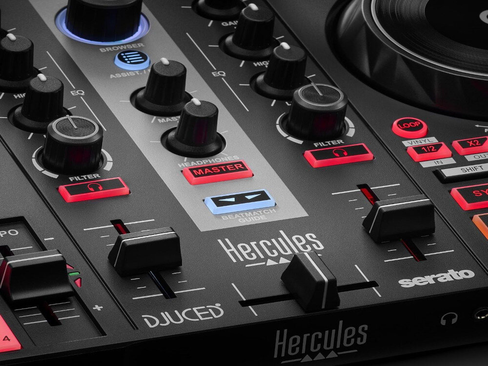 Kontroler DJ HERCULES Inpulse 200 MK2 - funckja stems