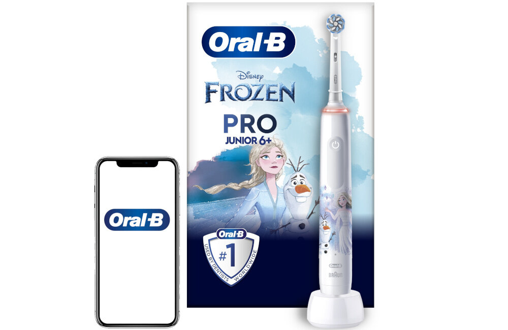 Szczoteczka rotacyjna ORAL-B D103 Kids Pro Junior Kraina Lodu czyszczenie zeby dzieci