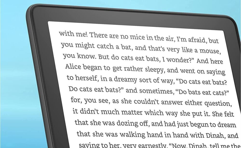 Czytnik E-Bookow AMAZON Kindle Paperwhite 5 Czarny (bez reklam) duzy komfortowy ekran