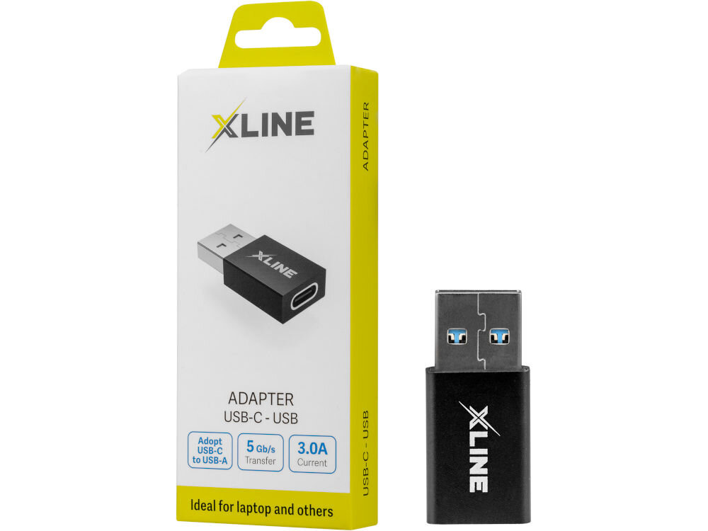 Adapter USB Typ-C - USB XLINE Czarny USB-A do USB-C