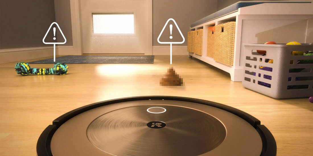 Robot sprzątający IROBOT Roomba j9 rozpoznaje omija przeszkody nawigacja PrecisionVision