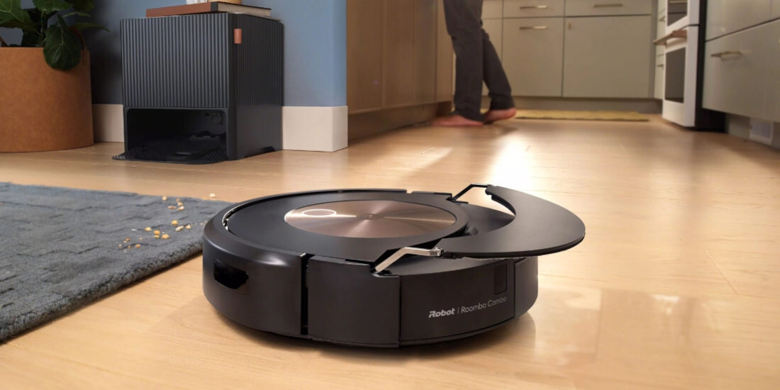 Робот-прибиральник IROBOT Roomba Combo J9+ до 92 кв