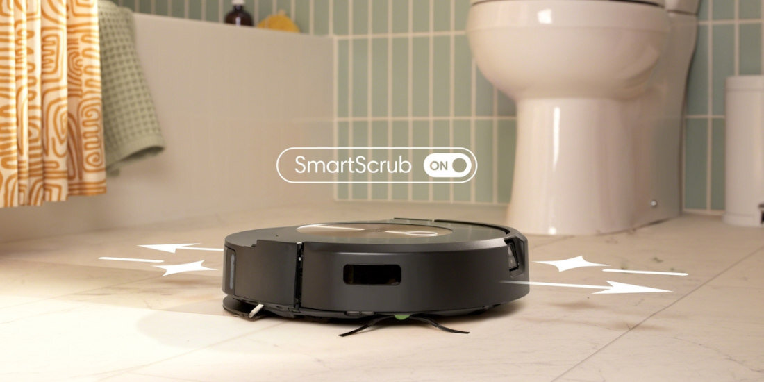 Робот-прибиральник IROBOT Roomba Combo J9+, активна функція чищення, функція SmartScrub