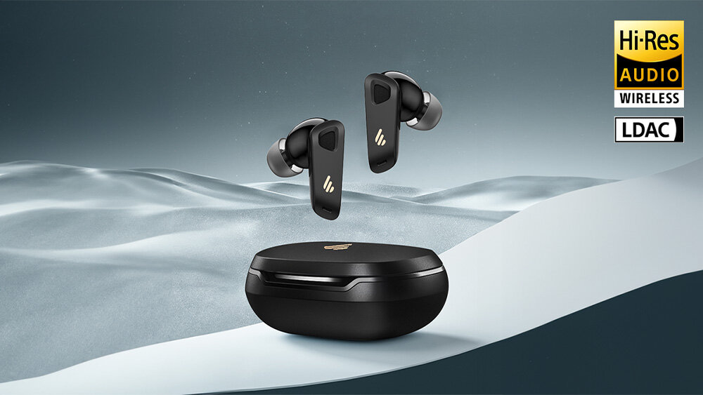 Słuchawki dokanałowe EDIFIER NeoBuds Pro 2 design komfort lekkość dźwięk jakość wrażenia słuchowe ergonomia lekkość sport aktywność podróże czas pracy działanie akumulator