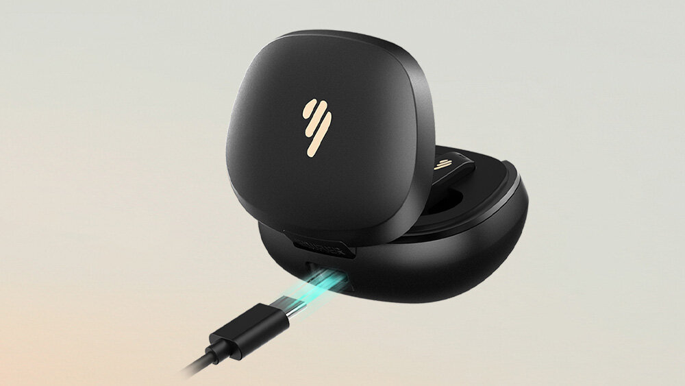 Słuchawki dokanałowe EDIFIER NeoBuds Pro 2 design komfort lekkość dźwięk jakość wrażenia słuchowe ergonomia lekkość sport aktywność podróże czas pracy działanie akumulator
