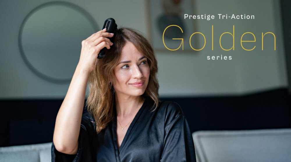 Zestaw do pielęgnacji BEAUTIFLY Prestige Tri-Action Beauty System Golden