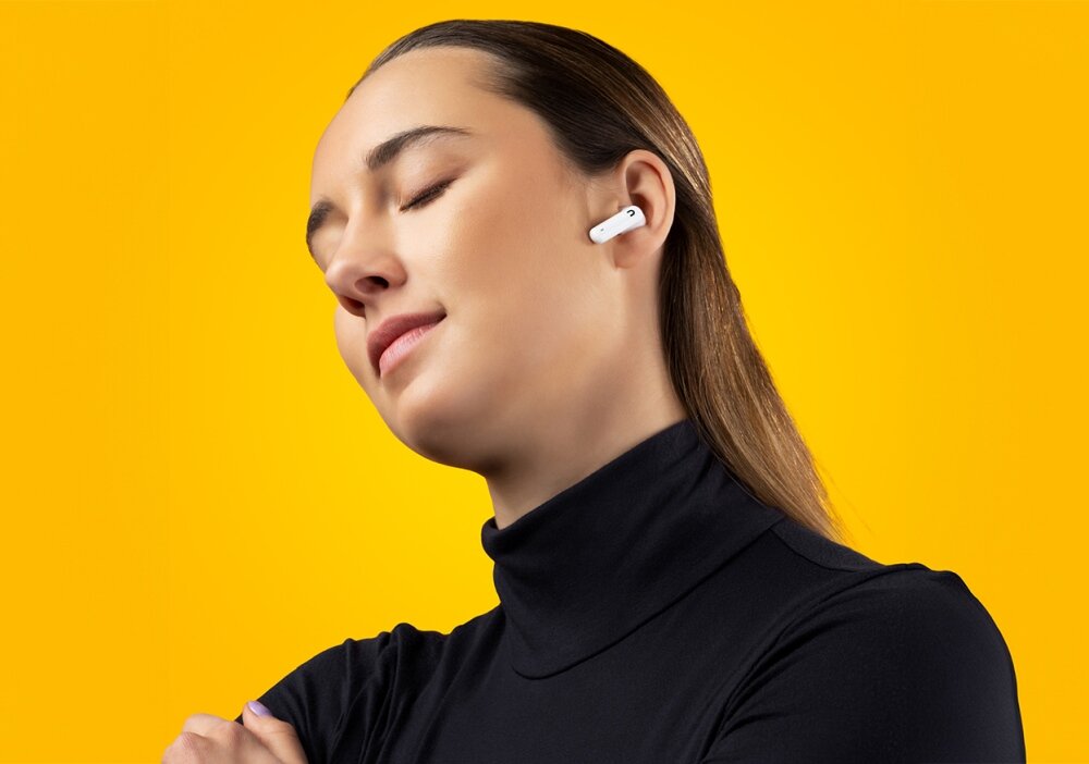 Słuchawki dokanałowe NICEBOY Hive Pins 3 design komfort lekkość dźwięk jakość wrażenia słuchowe ergonomia lekkość sport aktywność podróże czas pracy działanie akumulator
