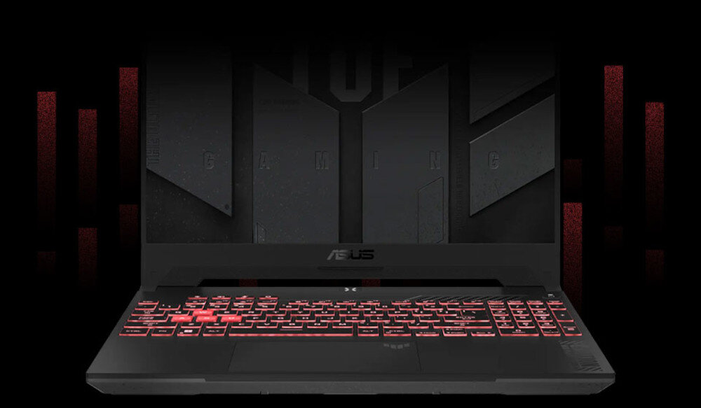 Laptop ASUS TUF Gaming A15 dźwięk głośniki szumy redukcja
