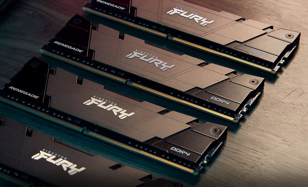Pamięć RAM KINGSTON Fury Renegade Black 32GB 3600MHz kompatybilność AMD procesory współpraca