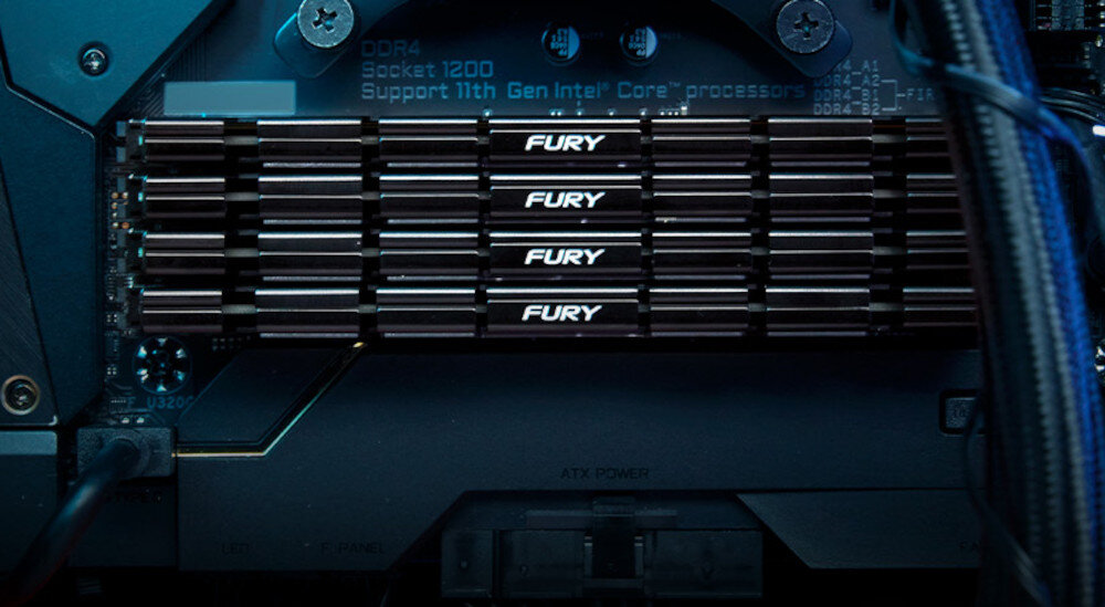 Pamięć RAM KINGSTON Fury Renegade Black 32GB 3600MHz profile XMP podkręcenie ustawienia