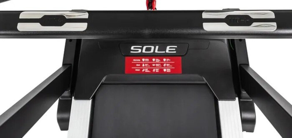 Bieżnia elektryczna SOLE by HAMMER F85 dwa czujniki pulsu kontrola tetna podczas treningu