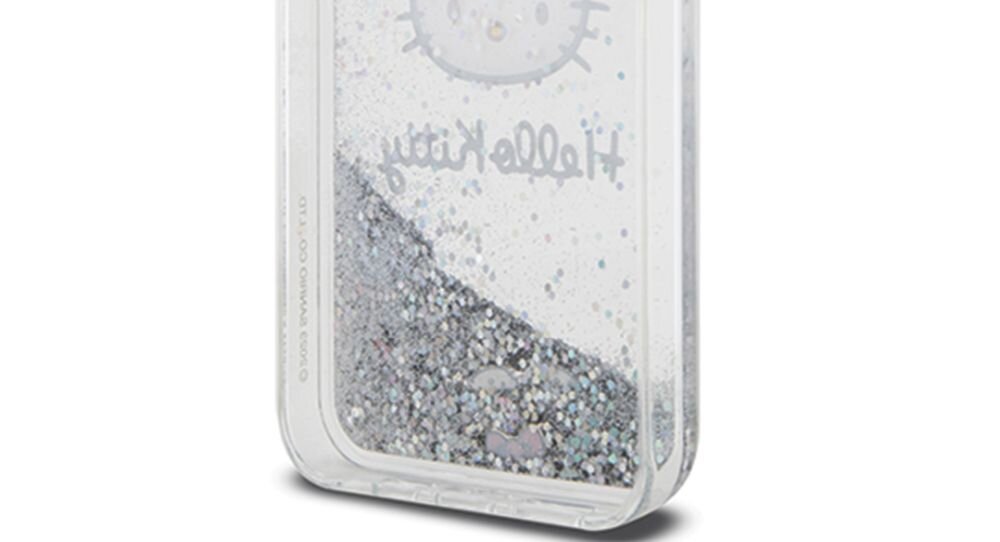 Etui HELLO KITTY Liquid Glitter Charms  iphone ochrona brokat stylowe 