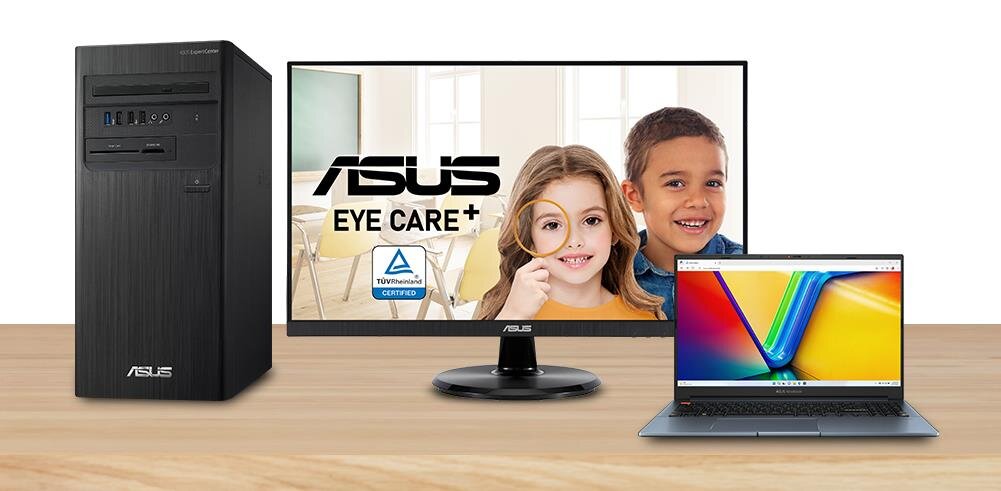 Monitor ASUS Eye Care VA27DQF - HDMI, DisplayPort 