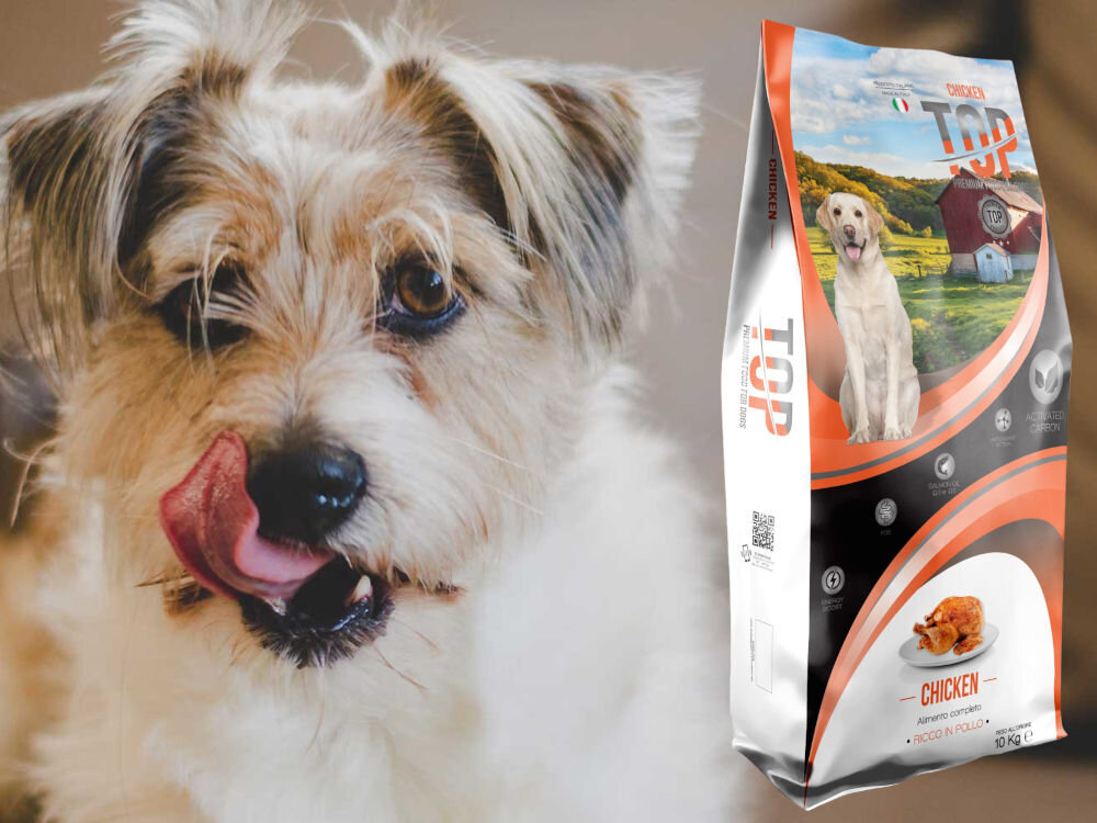 Karma dla psa TOP PREMIUM FOOD FOR DOGS Kurczak S/M 10 kg