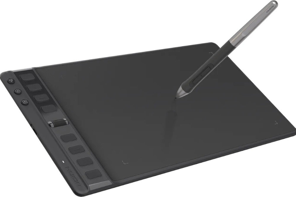 Tablet graficzny HUION Inspiroy 2M styl sztuka początkujący zaawansowany rysik technologia wyposażenie