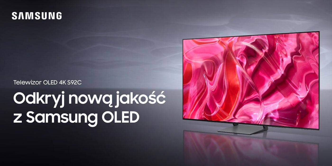 Dostępny w Media Expert telewizor Samsung OLED 4K S92C