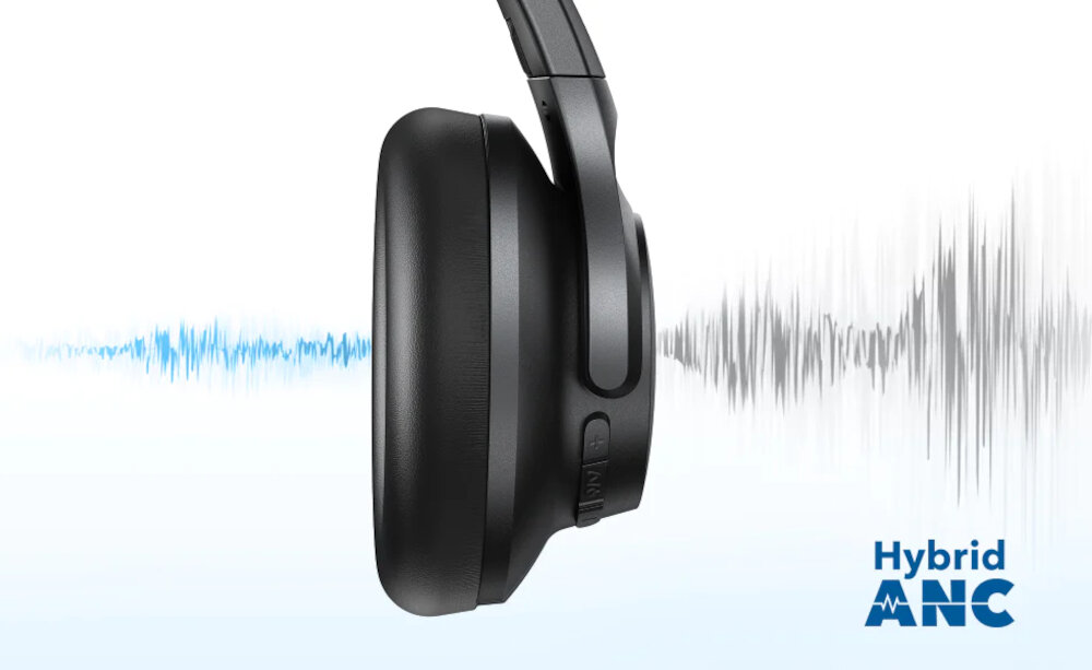 Słuchawki nauszne SOUNDCORE Q20i redukcja hałas