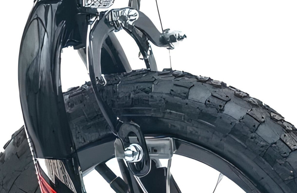 Rower dziecięcy HUFFY Moto X 12 cali dla chłopca Czerwony mocne hamulce solidne na przod na tyl typ Caliper niezawodne lekkie