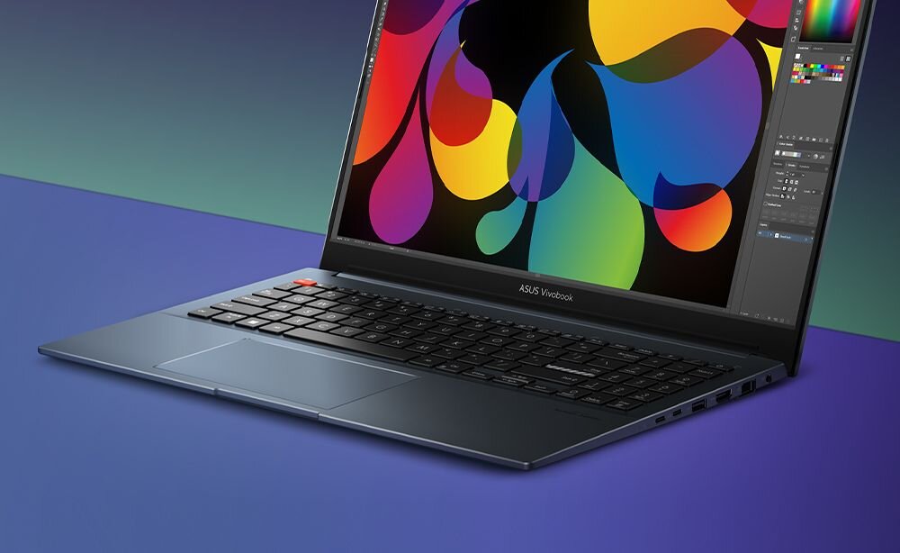 Laptop ASUS VivoBook Pro 16 OLED - klawiatura ErgoSense 