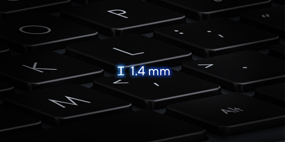 Laptop ASUS VivoBook Pro 16 OLED - Długi skok klawiszy 
