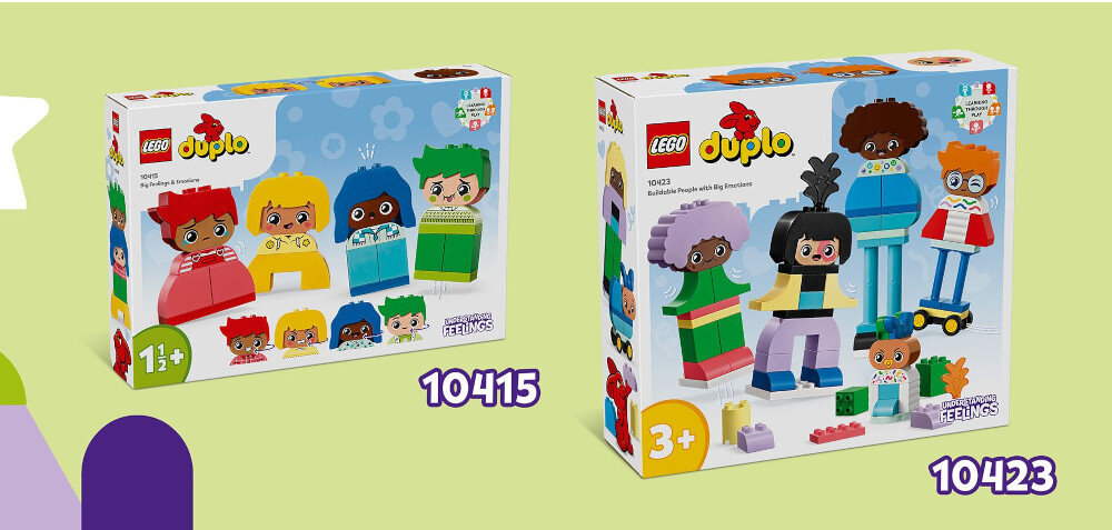 KLOCKI LEGO DUPLO LUDZIKI Z EMOCJAMI 10423 lego duplo