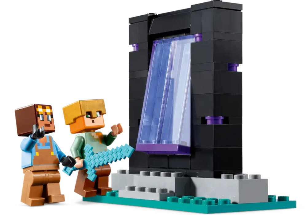 LEGO 21252 Minecraft Zbrojownia zabawa edukacja rozwój wyposażenie kreatywność