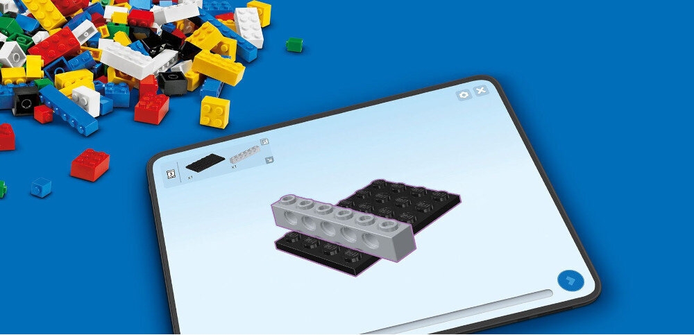 KLOCKI LEGO TECHNIC WYŚCIGOWY ŁAZIK TERENOWY 42164 cyfrowy wymiar budowanie instrukcja aplikacja LEGO Builder