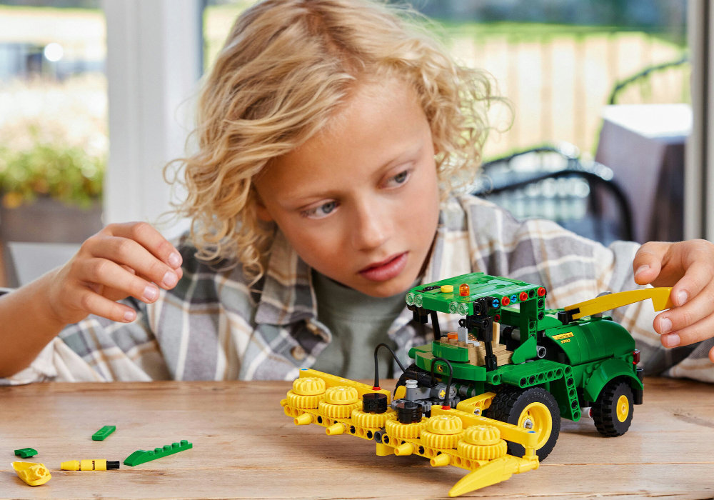 LEGO 42168 Technic John Deere 9700 Forage Harvester zabawa edukacja rozwój wyposażenie kreatywność