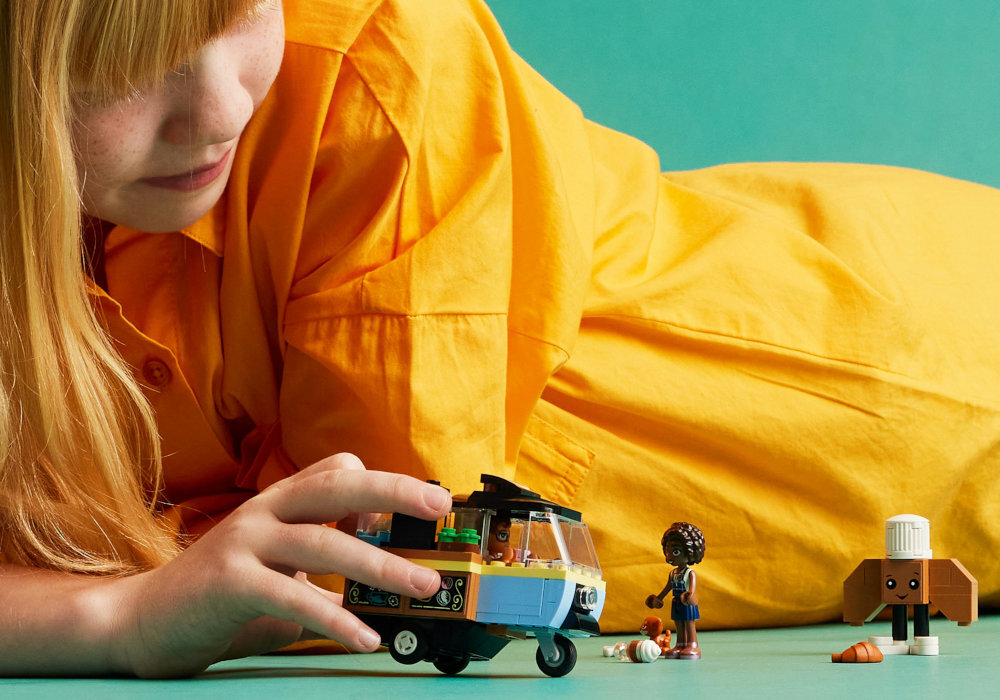 LEGO 42606 Friends Mobilna piekarnia zabawa edukacja rozwój wyposażenie kreatywność